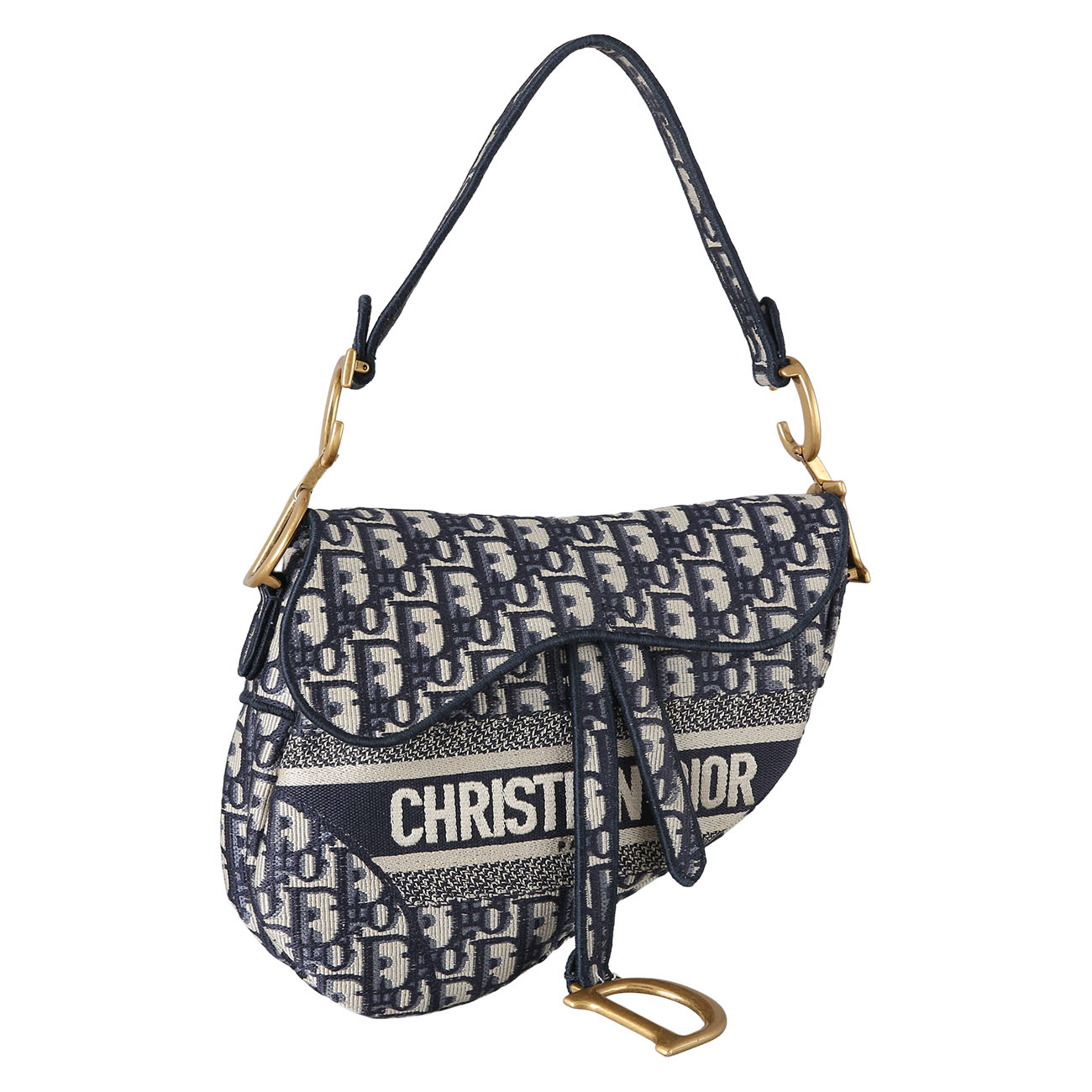 CHRISTIAN DIOR(USED)크리스찬디올 새들백 미듐 & 스트랩